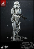 Hot Toys Star Wars Stormtrooper Chrome Version Exclusive 1/6 Scale 12" Collectible Figure