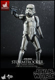 Hot Toys Star Wars Stormtrooper Chrome Version Exclusive 1/6 Scale 12" Collectible Figure