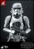 Hot Toys Star Wars Stormtrooper Chrome Version Exclusive 1/6 Scale 12" Collectible Figure