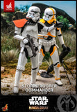 Hot Toys Star Wars The Mandalorian Stormtrooper Commander Exclusive 1/6 Scale 12" Collectible Figure