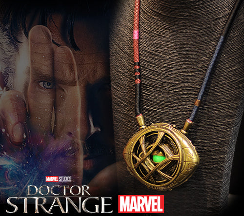 Killerbody Marvel Doctor Strange 1:1 Eye of Agamotto Necklace Movie Prop Replica