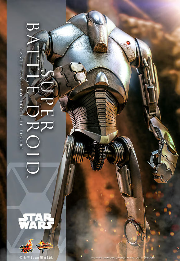 Hot Toys Star Wars Episode II: Attack of the Clones Super Battle Droid 1/6 Scale Collectible Figure