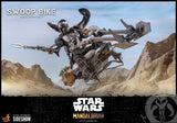 Hot Toys Star Wars The Mandalorian - Television Masterpiece Series The Mandalorian Swoop Bike 1/6 Scale Collectible Vehicle