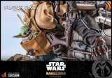 Hot Toys Star Wars The Mandalorian - Television Masterpiece Series The Mandalorian Swoop Bike 1/6 Scale Collectible Vehicle