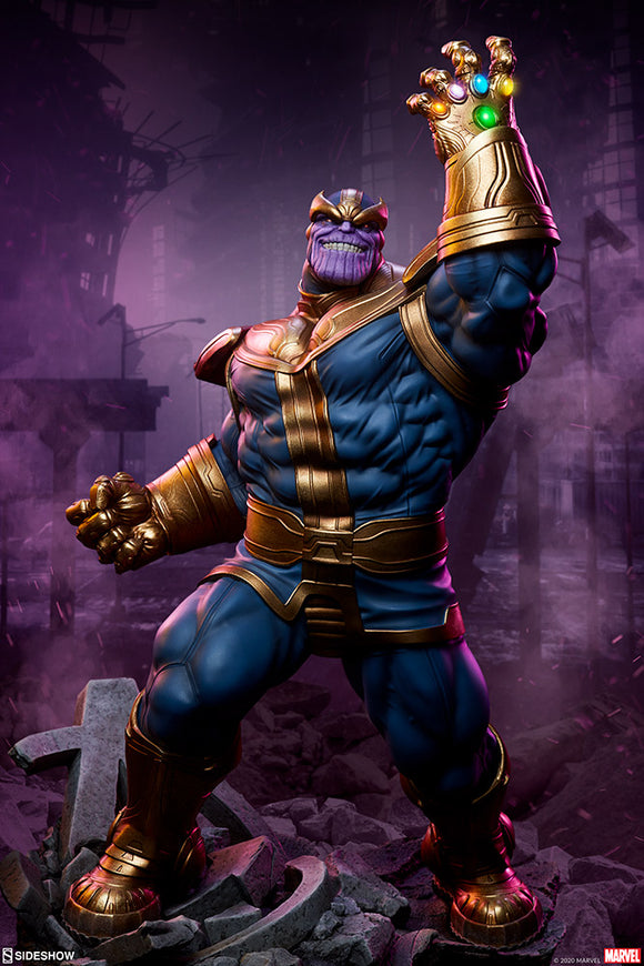 Sideshow Marvel Comics Avengers Assemble Thanos (Modern Version) Statue