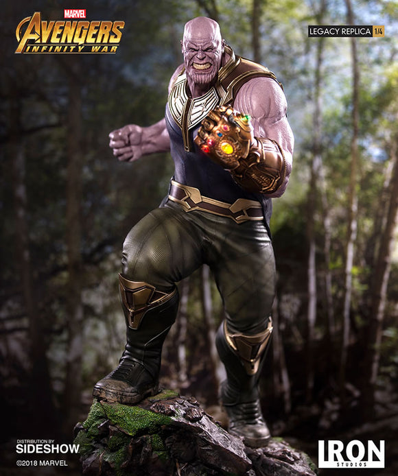 Iron Studios Avengers Infinity War Thanos 1/4 Scale Legacy Replica Statue