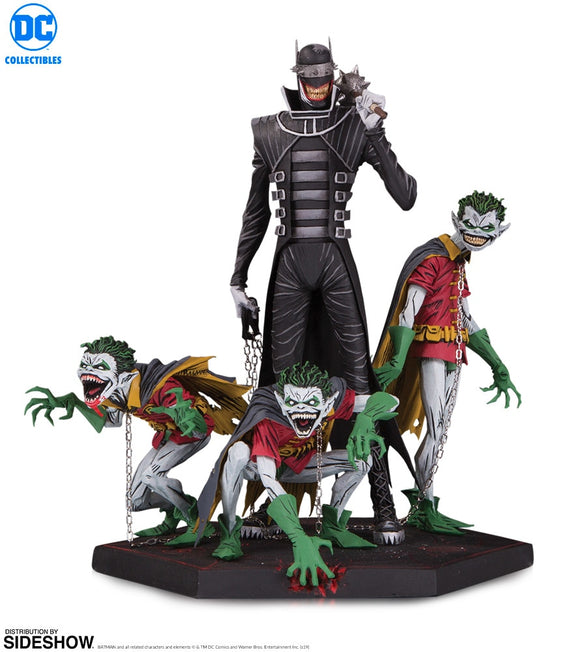 DC Comics Dark Nights Metal The Batman Who Laughs & Robin Minions Deluxe Limited Edition Statue