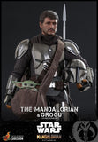 Hot Toys Star Wars The Mandalorian - Television Masterpiece Series The Mandalorian and Grogu 1/6 Scale 12" Collectible Figure