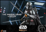 Hot Toys Star Wars The Mandalorian - Television Masterpiece Series The Mandalorian and Grogu 1/6 Scale 12" Collectible Figure