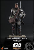 Hot Toys Star Wars The Mandalorian - Television Masterpiece Series The Mandalorian and Grogu 1/6 Scale 12" Collectible Figure