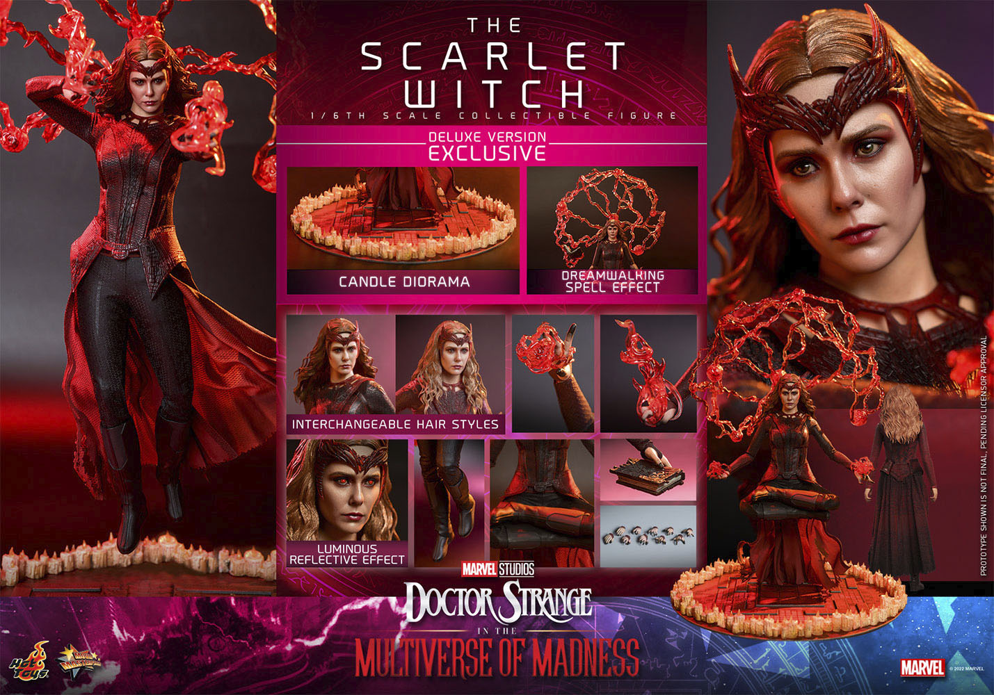 Hot Toys Marvel Doctor Strange in the Multiverse of Madness The