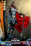 Hot Toys Marvel Comics Thor: Love and Thunder Thor (Deluxe Version) 1/6 Scale 12" Collectible Figure