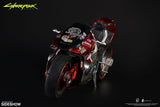 PureArts Cyberpunk 2077 V Male & Female 1/6 Scale Limited Edition Figure Set With Yaiba Kusanagi Sportbike
