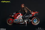 PureArts Cyberpunk 2077 V Male & Female 1/6 Scale Limited Edition Figure Set With Yaiba Kusanagi Sportbike