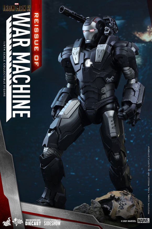 Hot Toys Marvel Comics Iron Man 2 War Machine Mark I (Reissue) DIECAST 1/6 Scale Collectible Figure