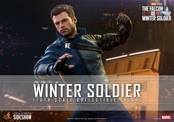 Hot Toys Marvel The Falcon and the Winter Soldier Television Masterpiece Series The Winter Soldier 1/6 Scale Collectible Figure