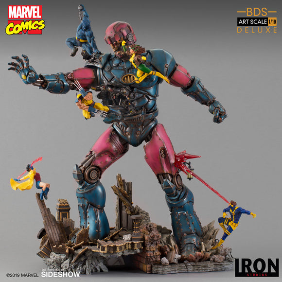 Iron Studios Art Scale 1/10 Scale - Battle Diorama Series - Marvel Comics X-Men VS Sentinel #1 (Deluxe) Statue