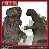 Mezco Toyz 5 Points XL Godzilla vs Hedorah Godzilla & Hedorah (Final & Flying Forms) Figure Boxed Set