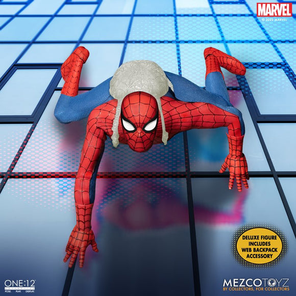 Mezco Toyz One:12 Collective Marvel Comics Amazing Spider-Man Deluxe Edition 1/12 Scale Collectible Figure