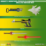 Mezco Toyz One:12 Collective Mighty Morphin Power Rangers 1/12 Scale Collectible Figures Deluxe Box Set