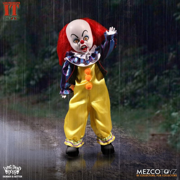 Mezco Toyz Living Dead Dolls IT 1990: Pennywise Figure Doll