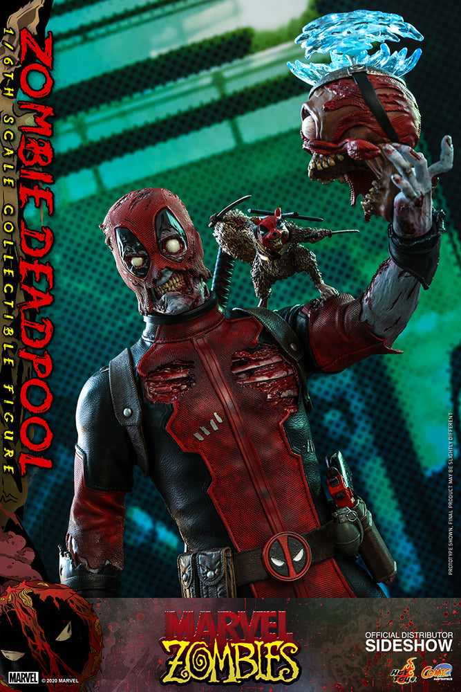 コミック マスターピース MARVEL ZOMBIE DEADPOOL Hot Toys Marvel Comic Masterpiece Series Zombie Deadpool 1/6 Scale